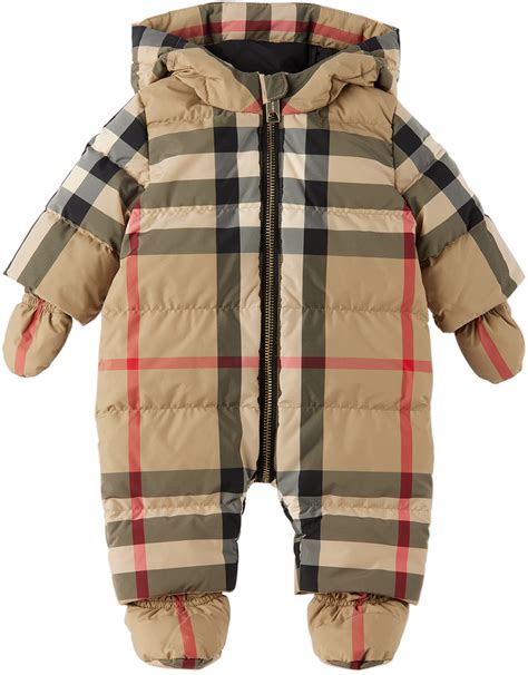 burberry baby girls dress|burberry snowsuit baby girl.